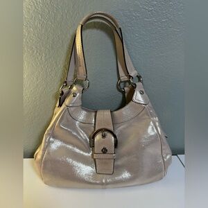 Coach soho leather hobo new with tags some imperfections see pics